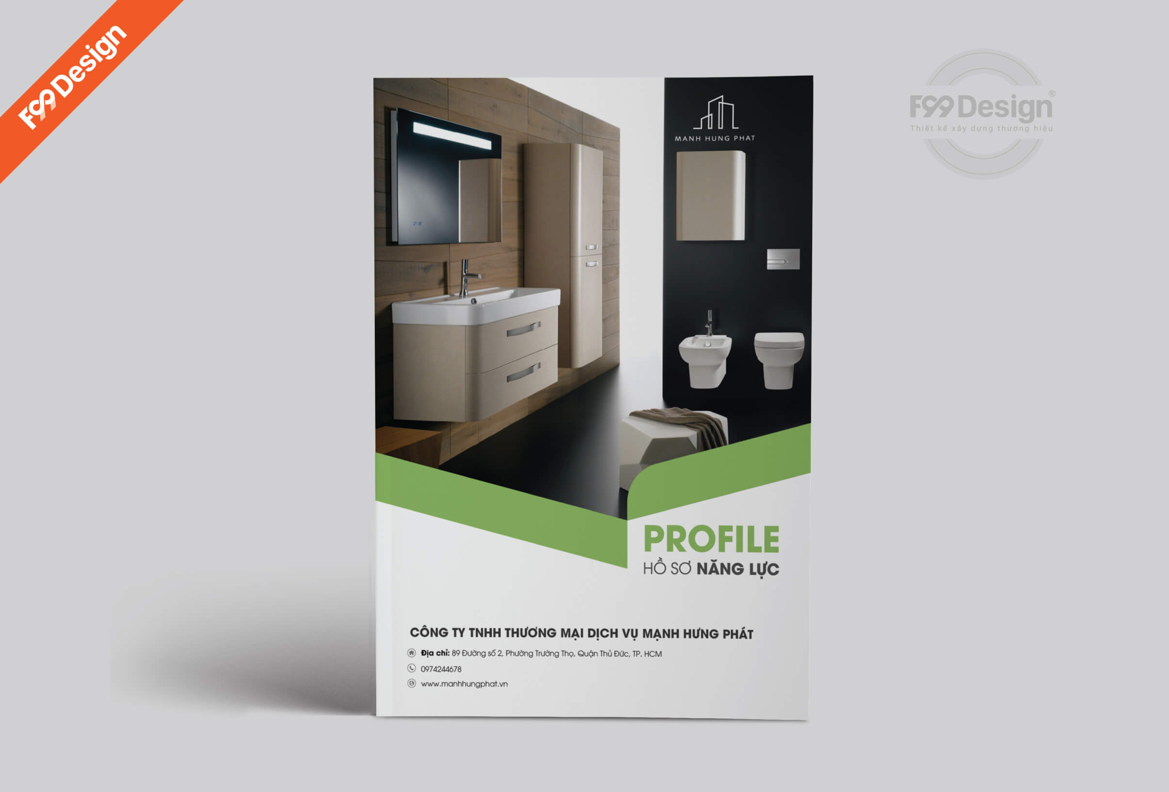 Thiết kế profile thiết bị vệ sinh