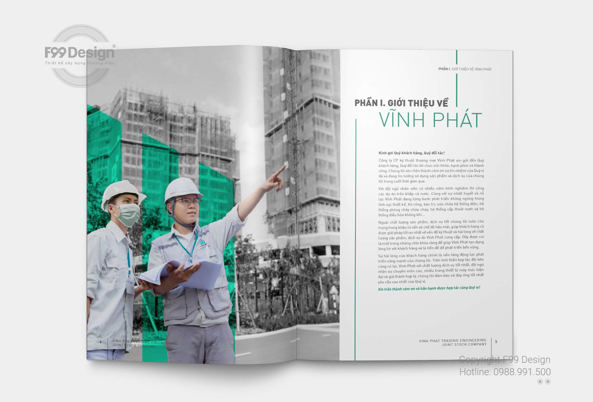 Profile công ty Cơ điện Vĩnh Phát - Giới thiệu về Vĩnh Phát