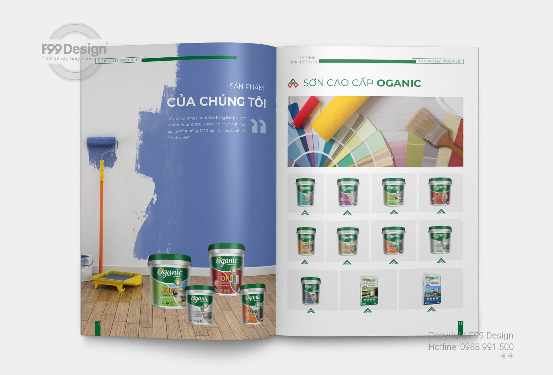 Profile công ty - Sản phẩm của chúng tôi