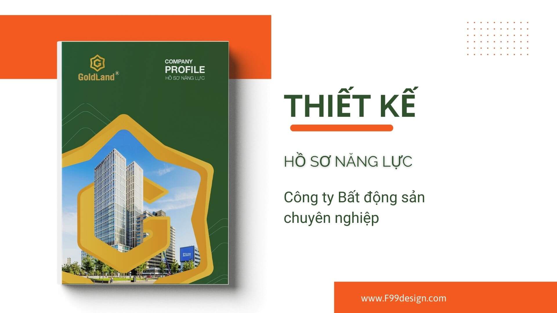 Thiết kế hồ sơ năng lực BĐS chuyên nghiệp