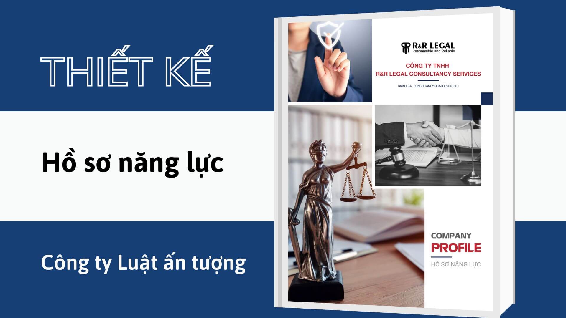 Thiết kế hồ sơ năng lực công ty luật