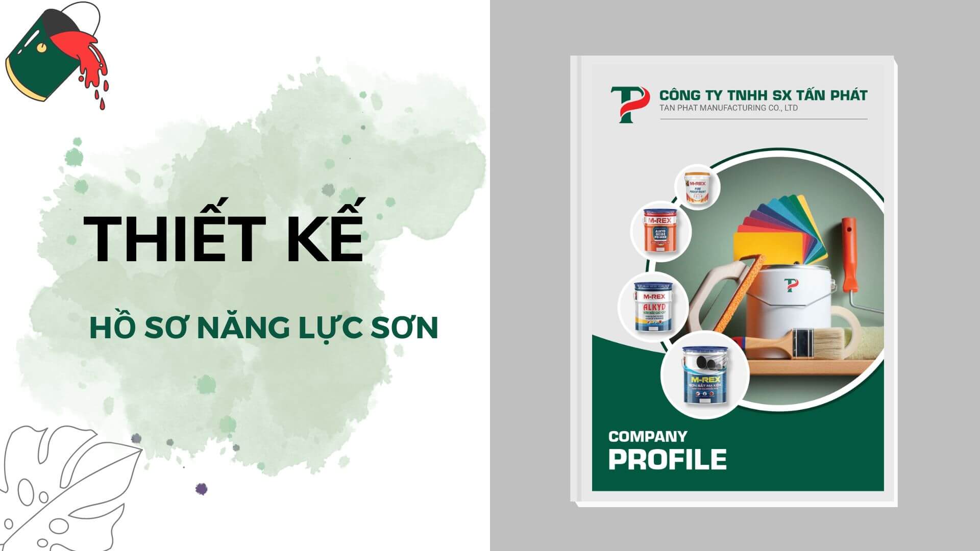 Thiết kế profile công ty sơn