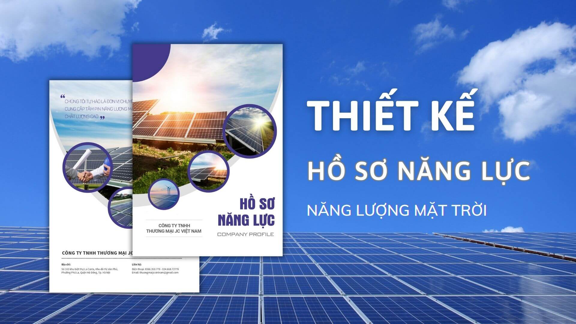 Thiết kế hồ sơ năng lực năng lượng mặt trời