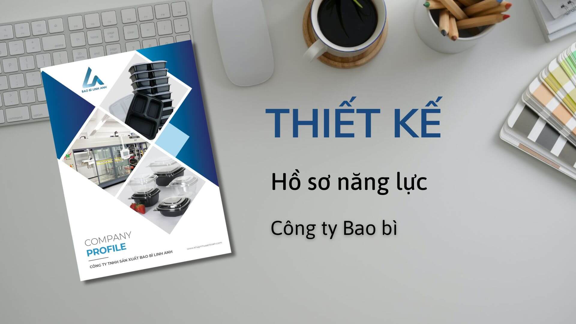 Thiết kế hồ sơ năng lực bao bì